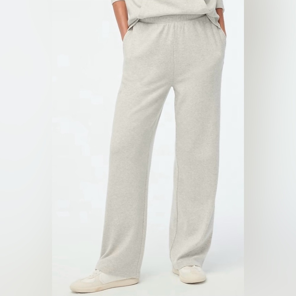 J.Crew Soft straight-leg sweatpant in heather dusk